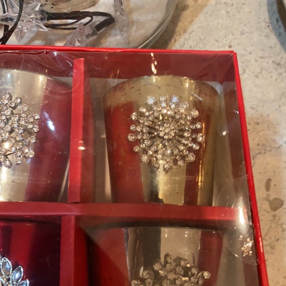 Nicole Miller Votive Candle Holders. Set of 6. - Picture 7 of 9